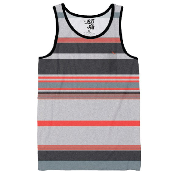 Lost Nagdabbit Tank Heather Grey Tank Top