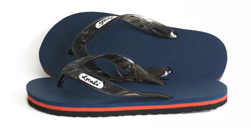 Locals Stripe Slippa Flip Flops