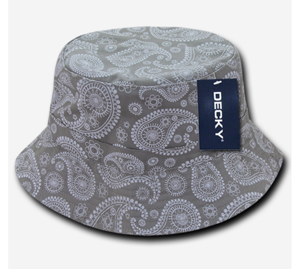 Decky Paisley Bucket Hat