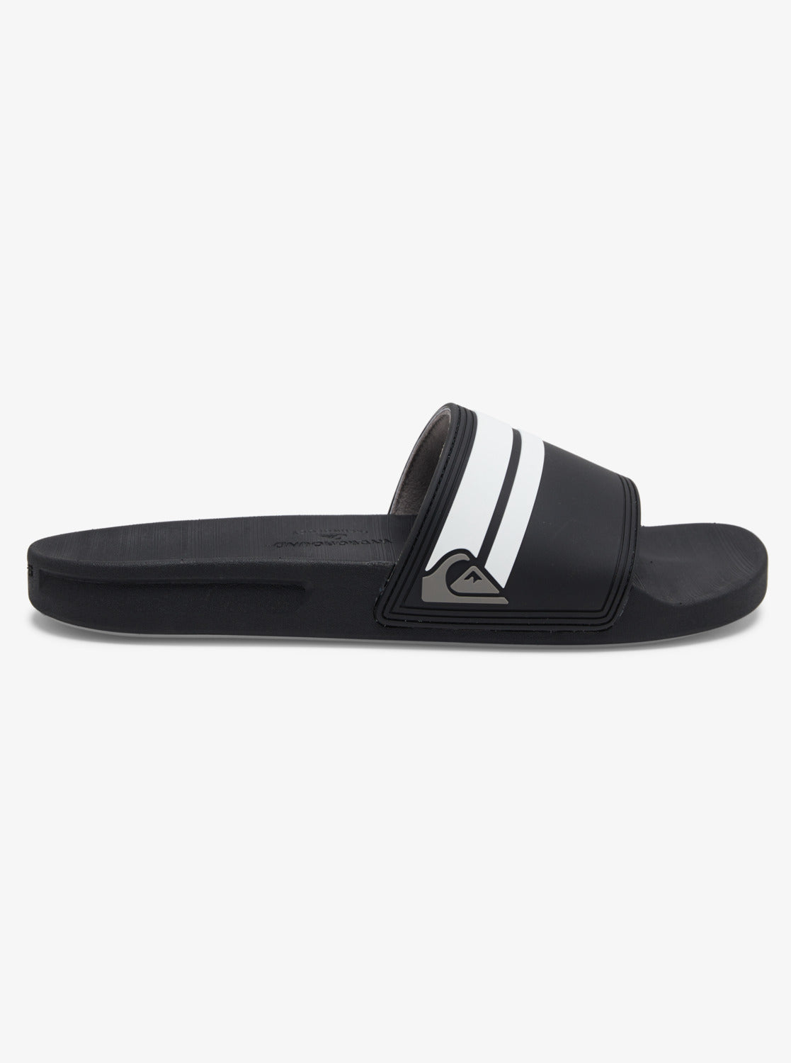Quiksilver Slides - Mens Rivi Striped Slip-Ons