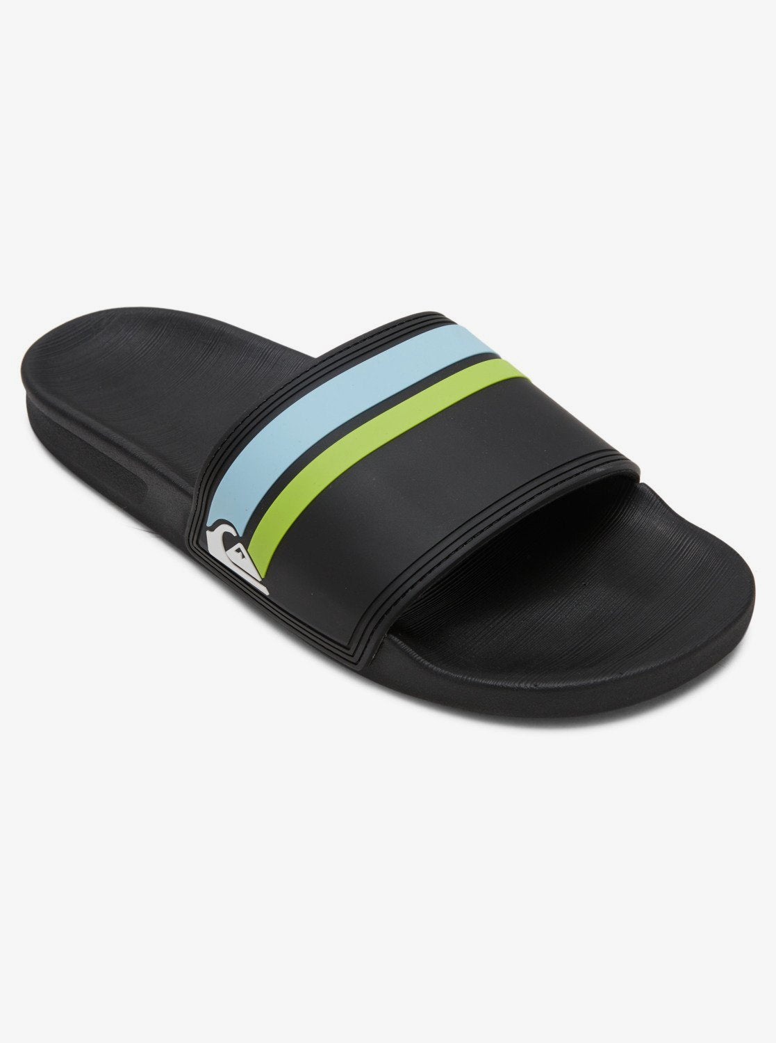 Quiksilver Slides - Mens Rivi Striped Slip-Ons