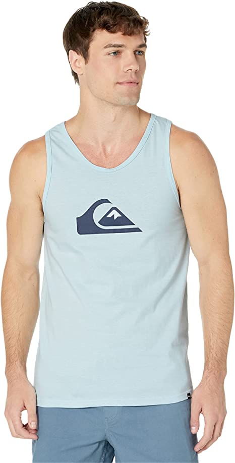 Quiksilver Logo Tank Top - Comp Mountain Wave