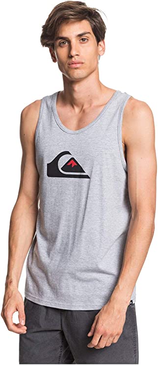 Quiksilver Logo Tank Top - Comp Mountain Wave