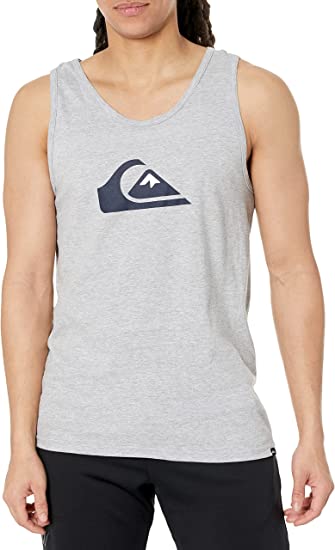 Quiksilver Logo Tank Top - Comp Mountain Wave