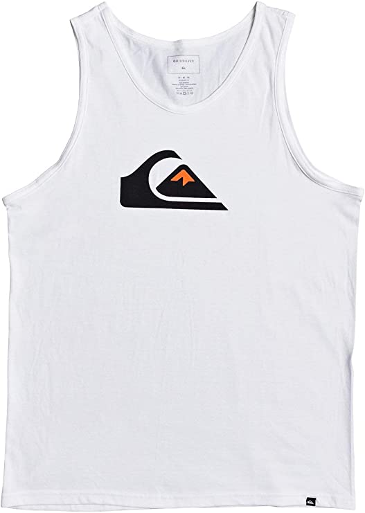 Quiksilver Logo Tank Top - Comp Mountain Wave