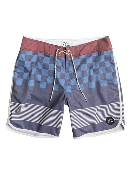 Quiksilver Brigg Scallop Checkered Boardshort