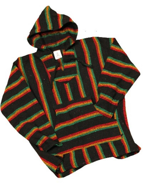 Baja Billy Mexican Baja Hoodie Ponchos - Made in Mexico