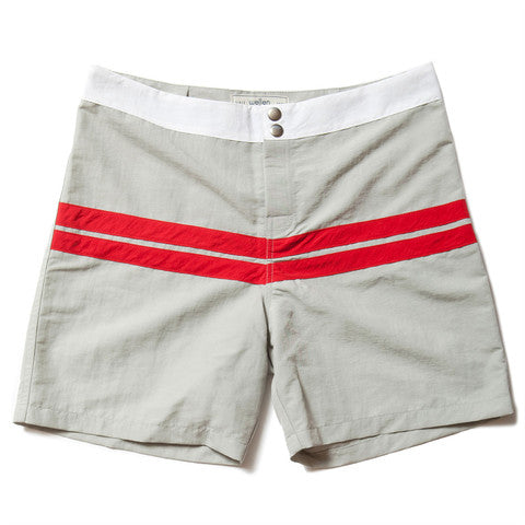 Wellen Retro Trunk Silver Boardshort