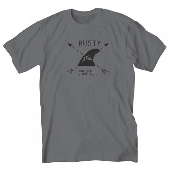 Rusty Arrowhead Heather Charcoal T-shirt