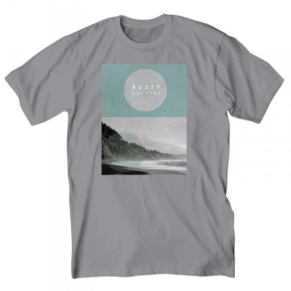 Rusty Basement Heather Grey T-shirt