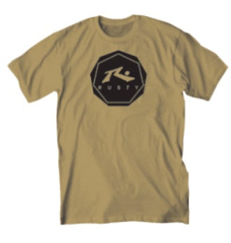 Rusty Hexed GD Fennel Khaki T-shirt