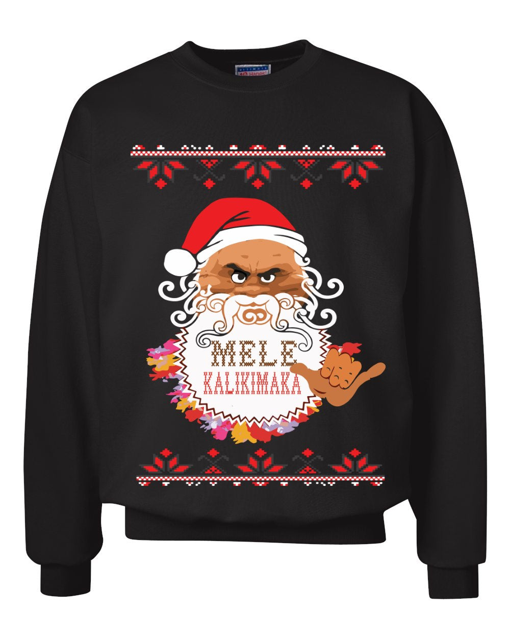 BORD Apparel Santa Mele Kalikimaka Christmas