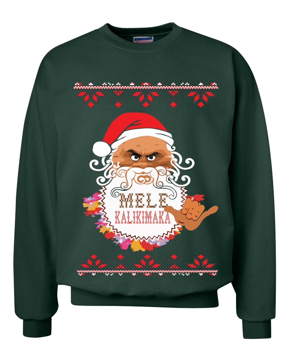 BORD Apparel Santa Mele Kalikimaka Christmas