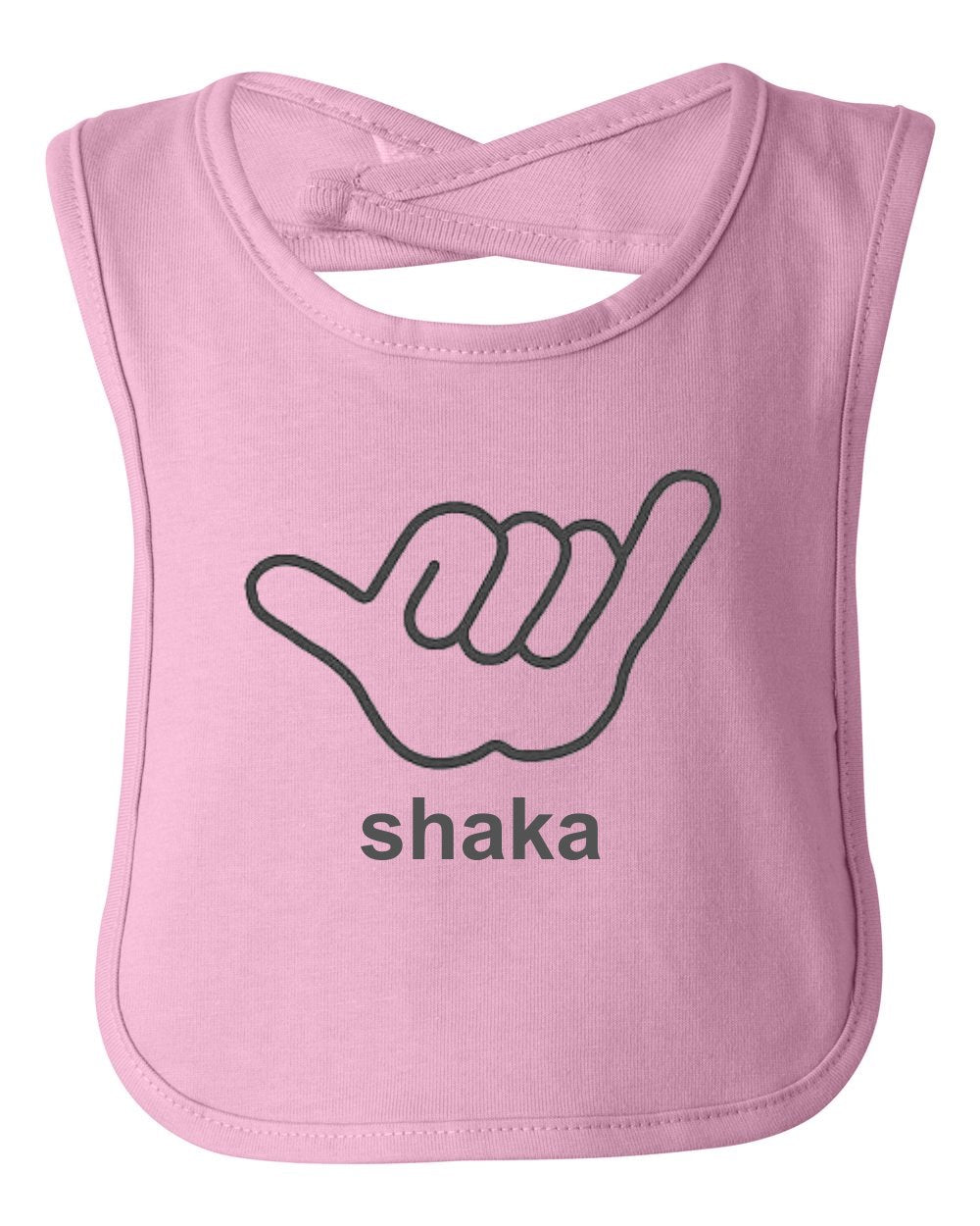 BORD Apparel Shaka Surf Baby Bib Black