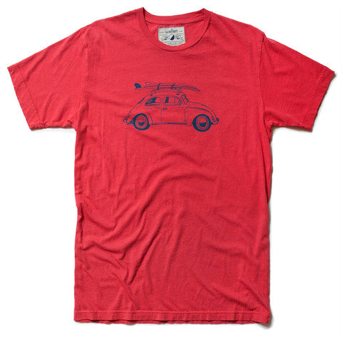 Wellen Surf Buggy Red T-Shirt