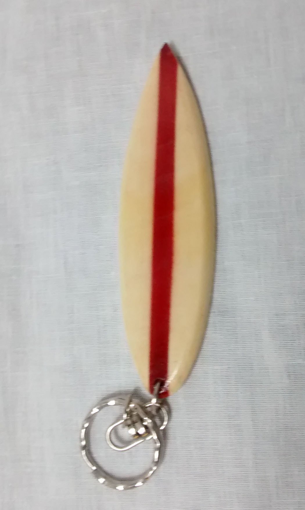 Baja Billy Wood Surfboard 4 inch Keychain