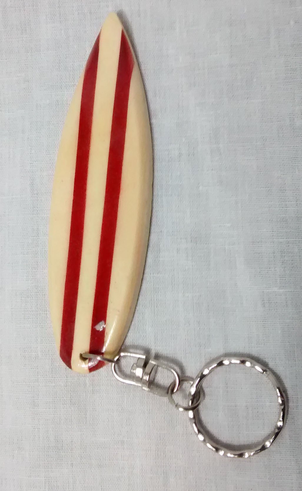 Baja Billy Wood Surfboard 4 inch Keychain