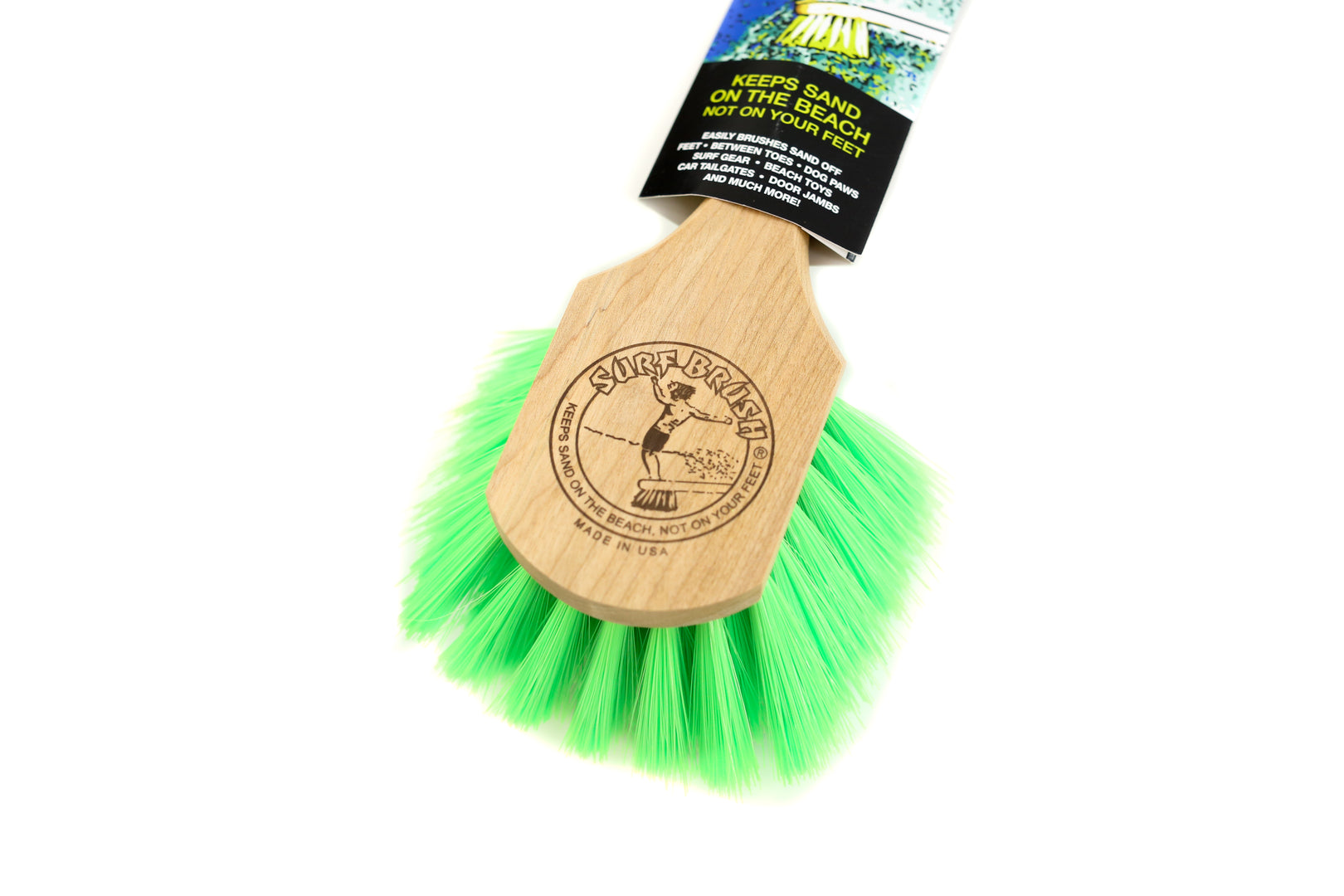 Surf Brush for Sand/Beach Feet- Remove Sand Beach Bristle Brush