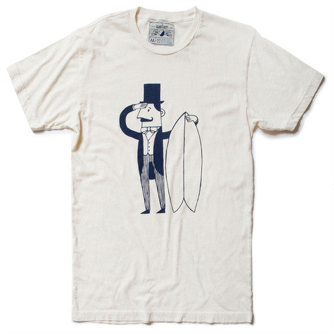 Wellen Surf Monopology Eggshell T-Shirt