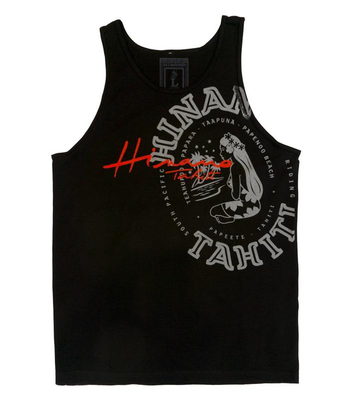 Hinano Tank Top Oval Logo Devant
