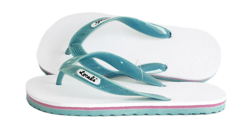 Locals Stripe Slippa Flip Flops