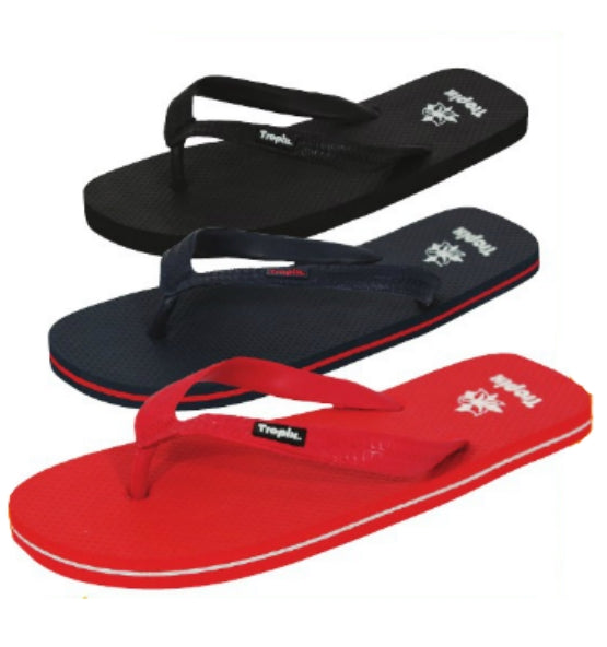 Tropix Womens Rubber Zorries Flip Flops