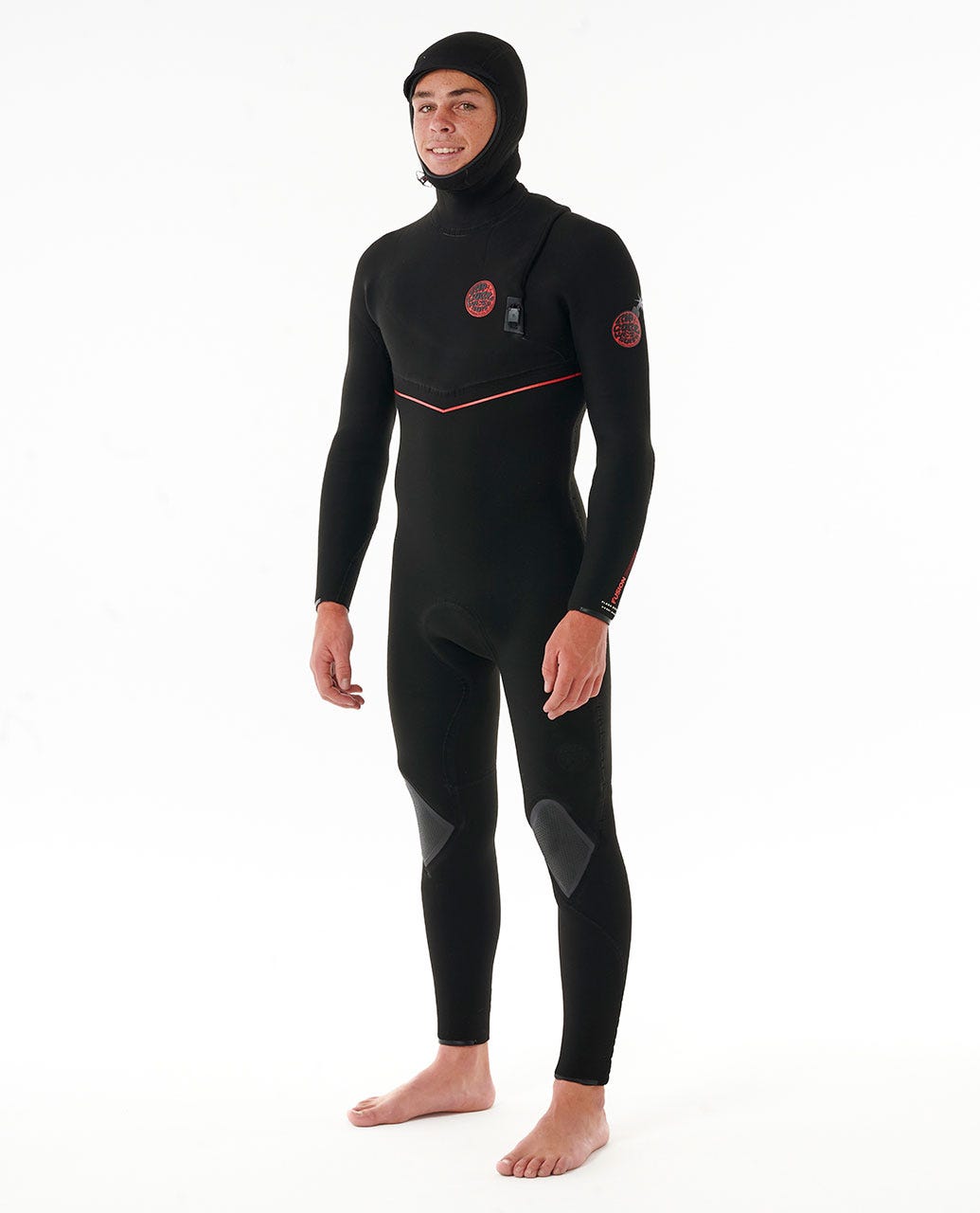 Flashbomb Fusion 5/4 Hood Zip Free Wetsuit