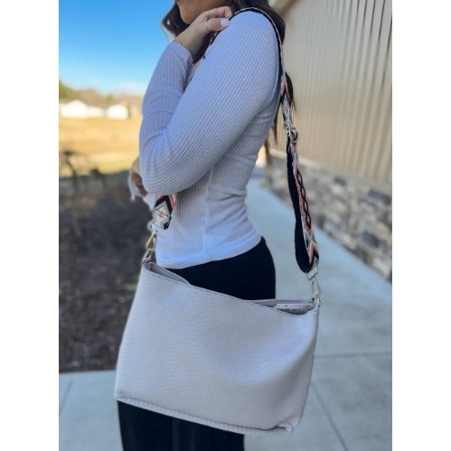Halifax Hobo Bags - Ice Grey