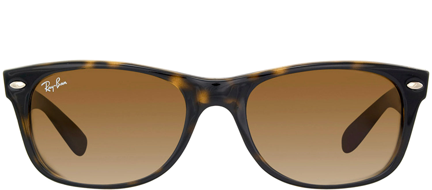 Ray-Ban RB 2132 710 Wayfarer Plastic Brown Sunglasses with Brown Lens