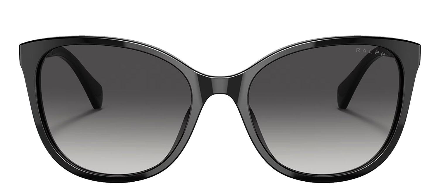 Ralph Lauren RA 5282U 50018G Cat-Eye Plastic Black Sunglasses with Grey Gradient Lens