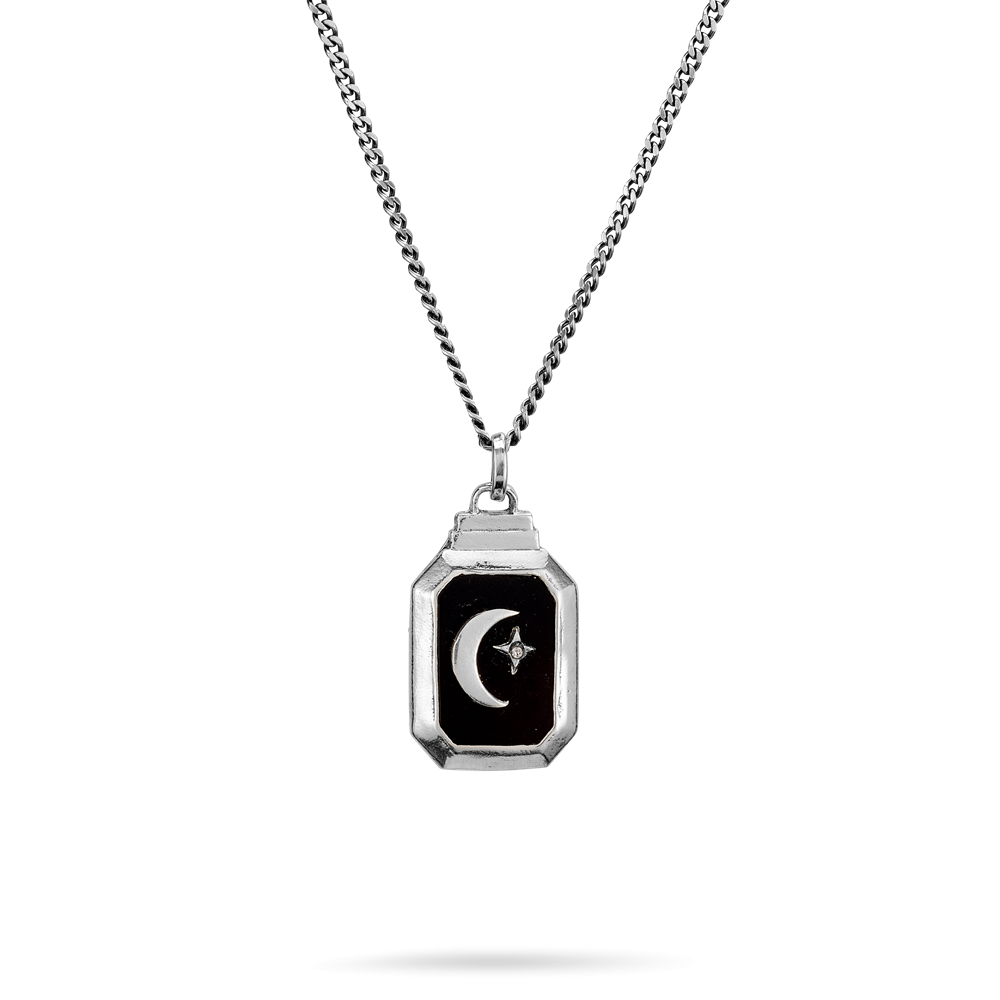 Innervision Necklace - Moon - 18"