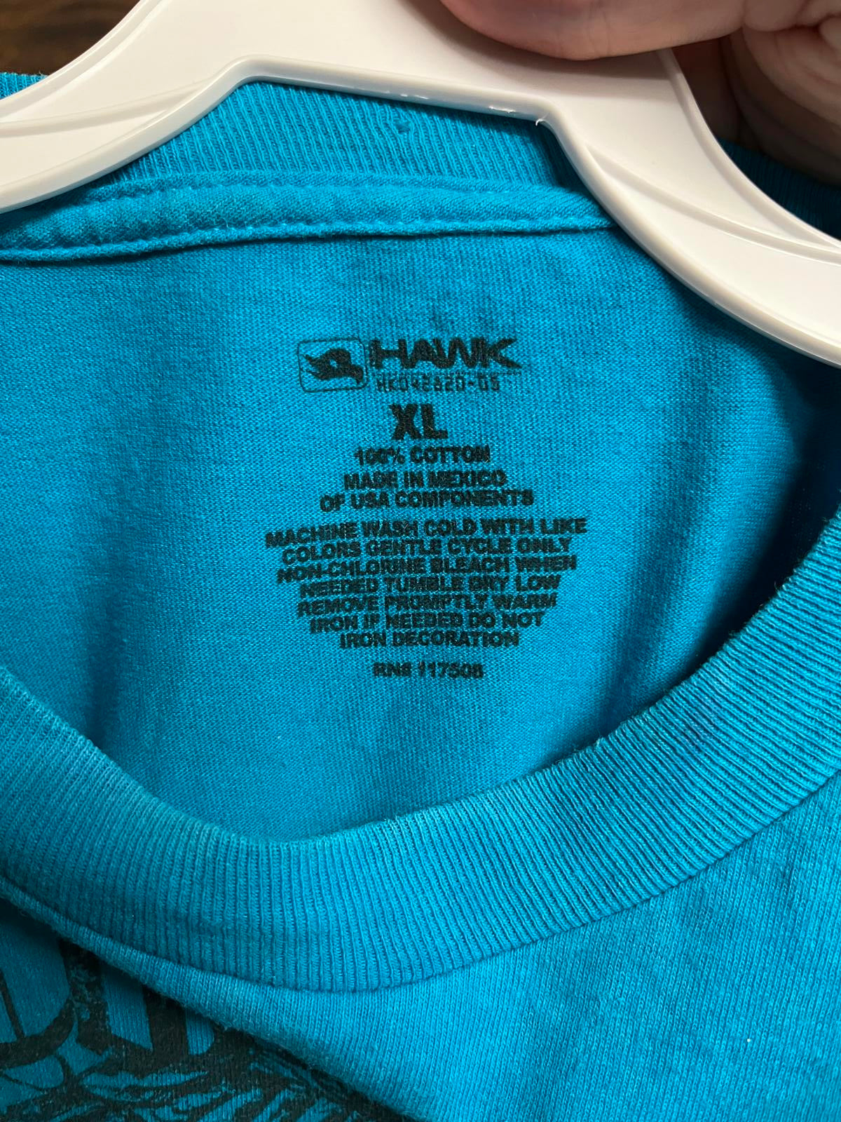 Y2K Tony Hawk Skate Tee - Screeching Hawk T-shirt - XL