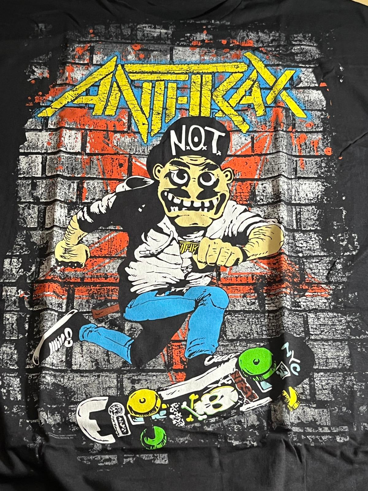 Anthrax Skater Guy T-shirt- NOT Skateboard Anthrax 2XL