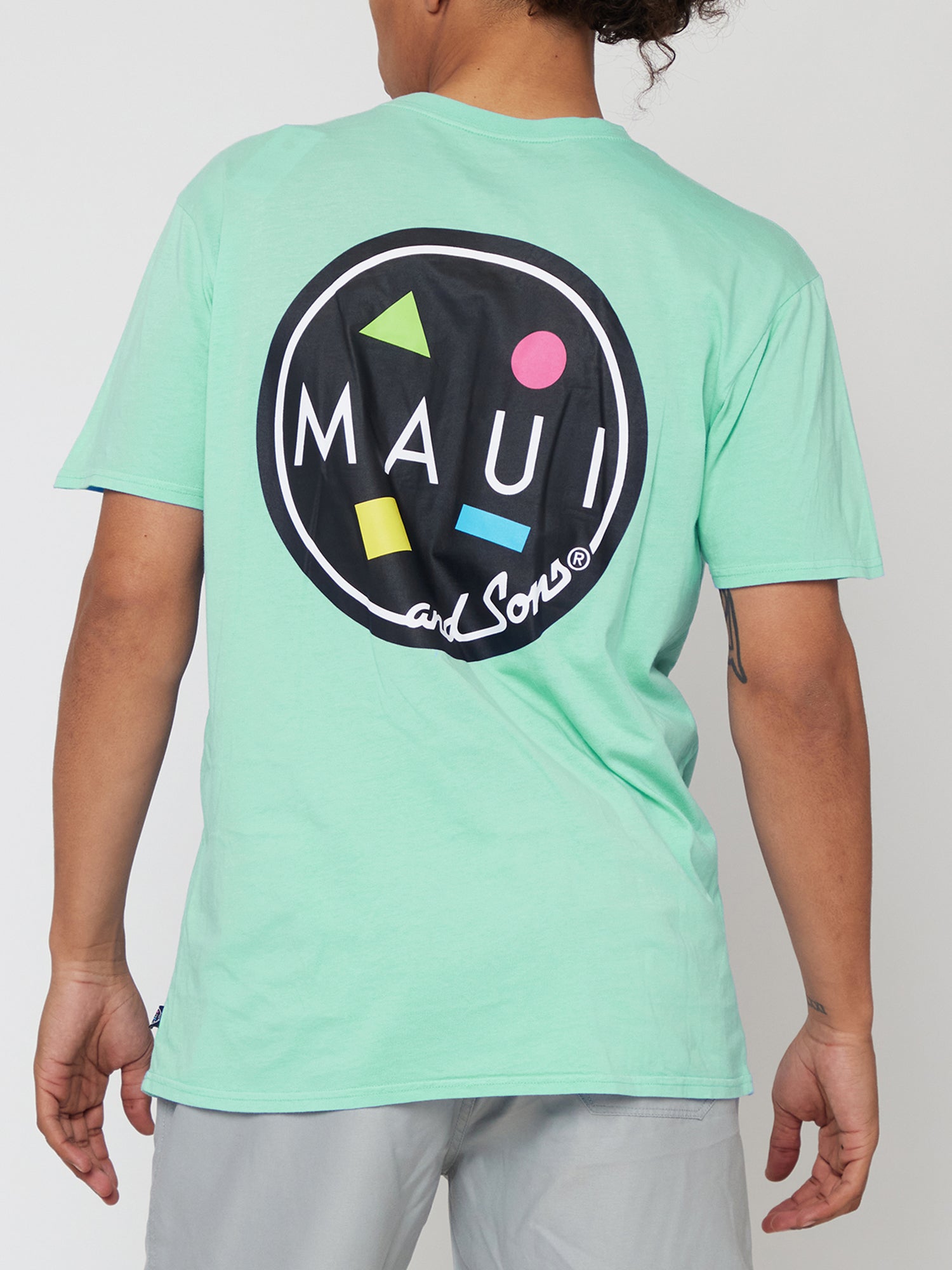 Maui and Sons Classic Cookie Logo  T-shirt