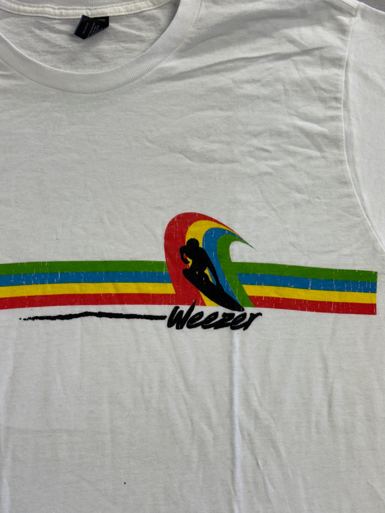 Weezer Surf Wax America T-shirt - Weezer Official Surfing Tee