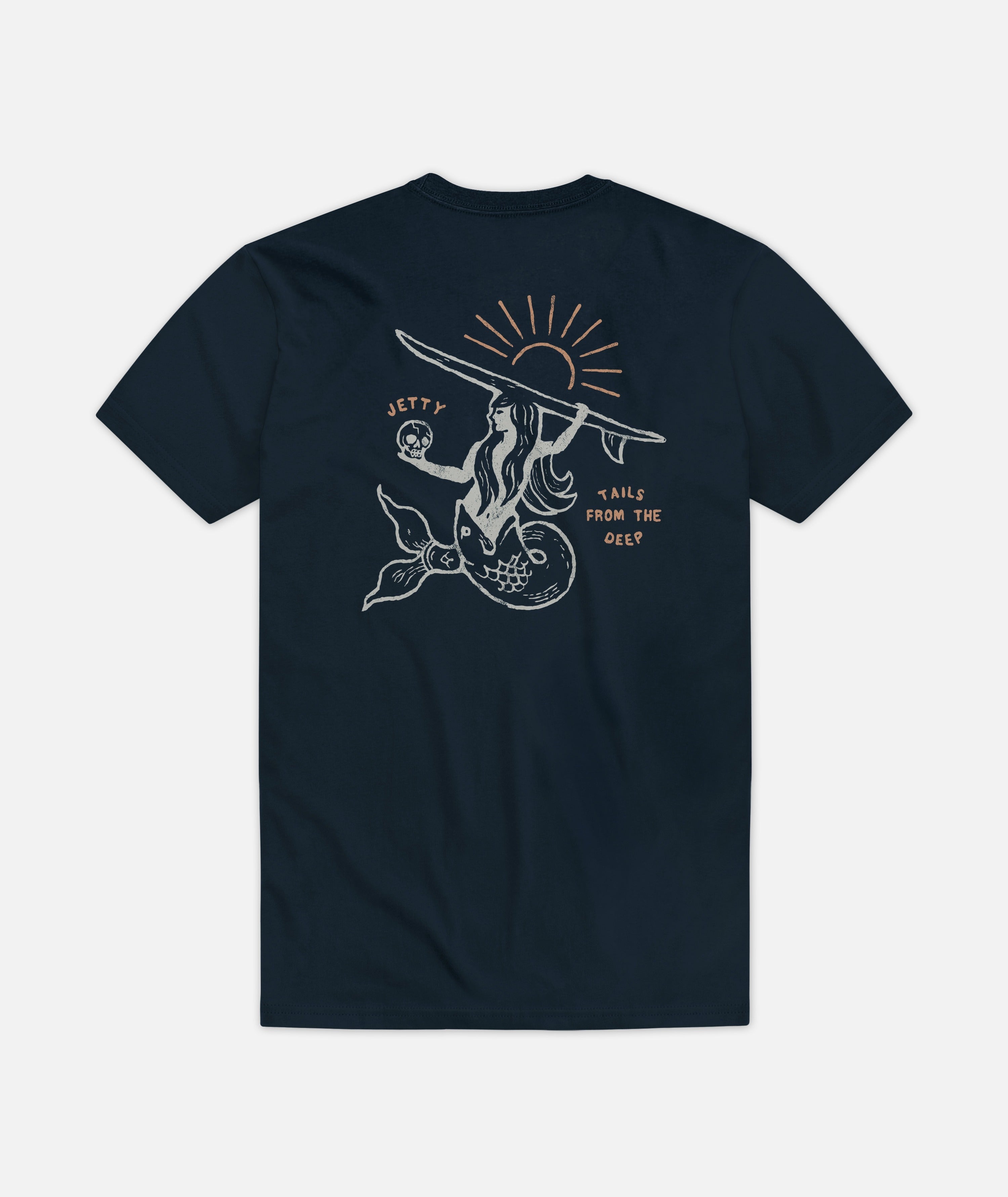 Tails Tee - Navy