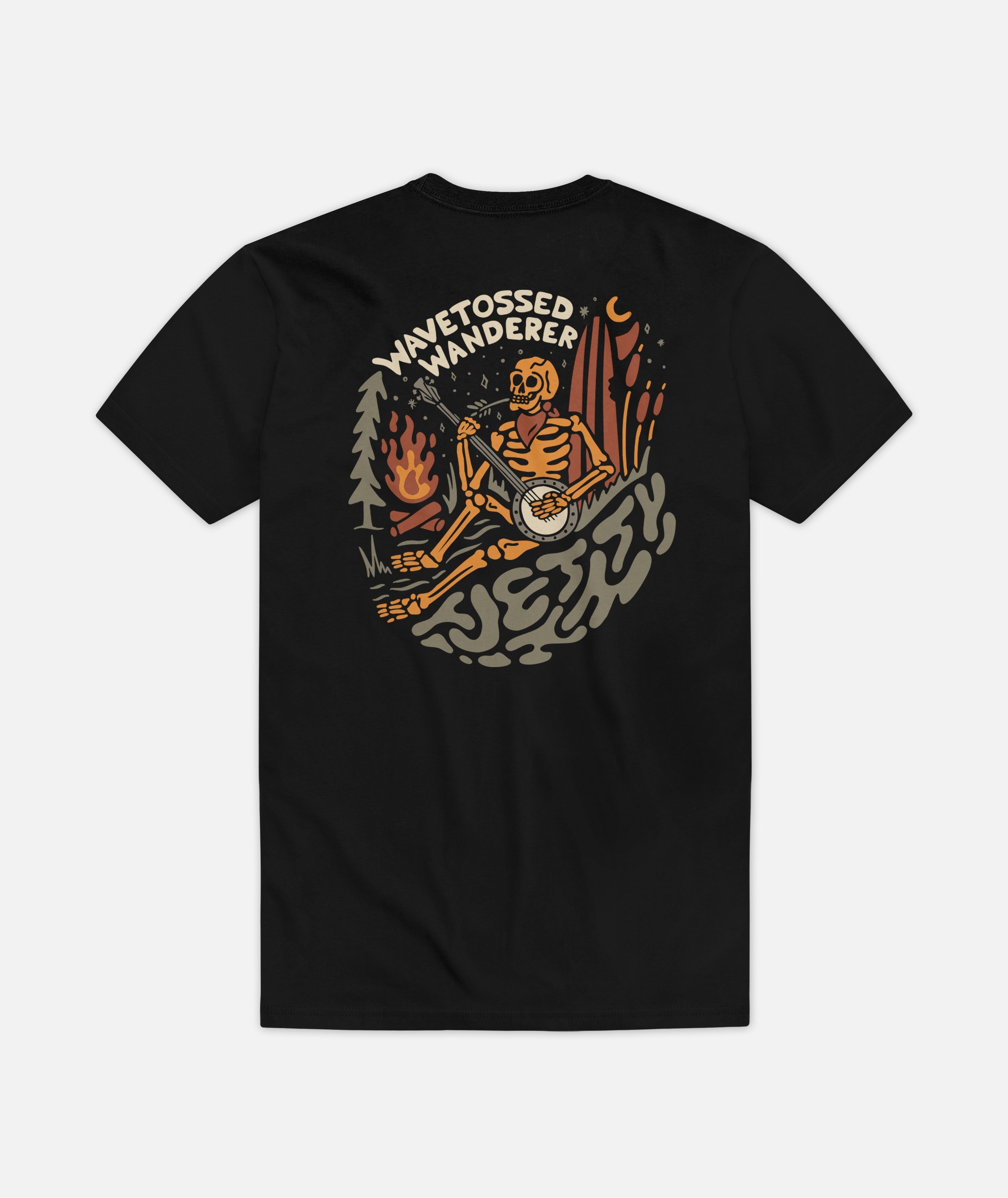 Wanderer Tee - Black