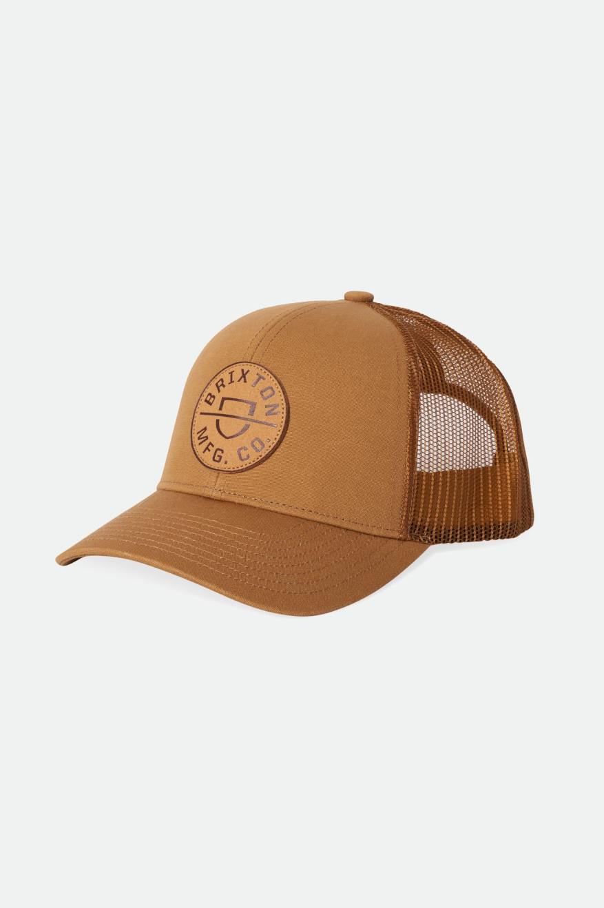 Crest Netplus MP Trucker Hat - Golden Brown/Golden Brown