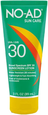 No Ad Sunscreen Lotion - SPF 30, SPF 50, SPF 85