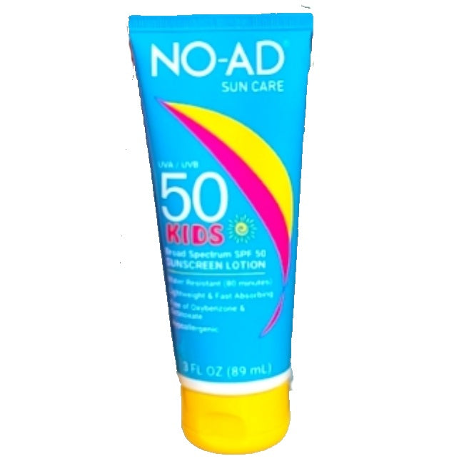 No Ad Sunscreen Lotion - SPF 30, SPF 50, SPF 85
