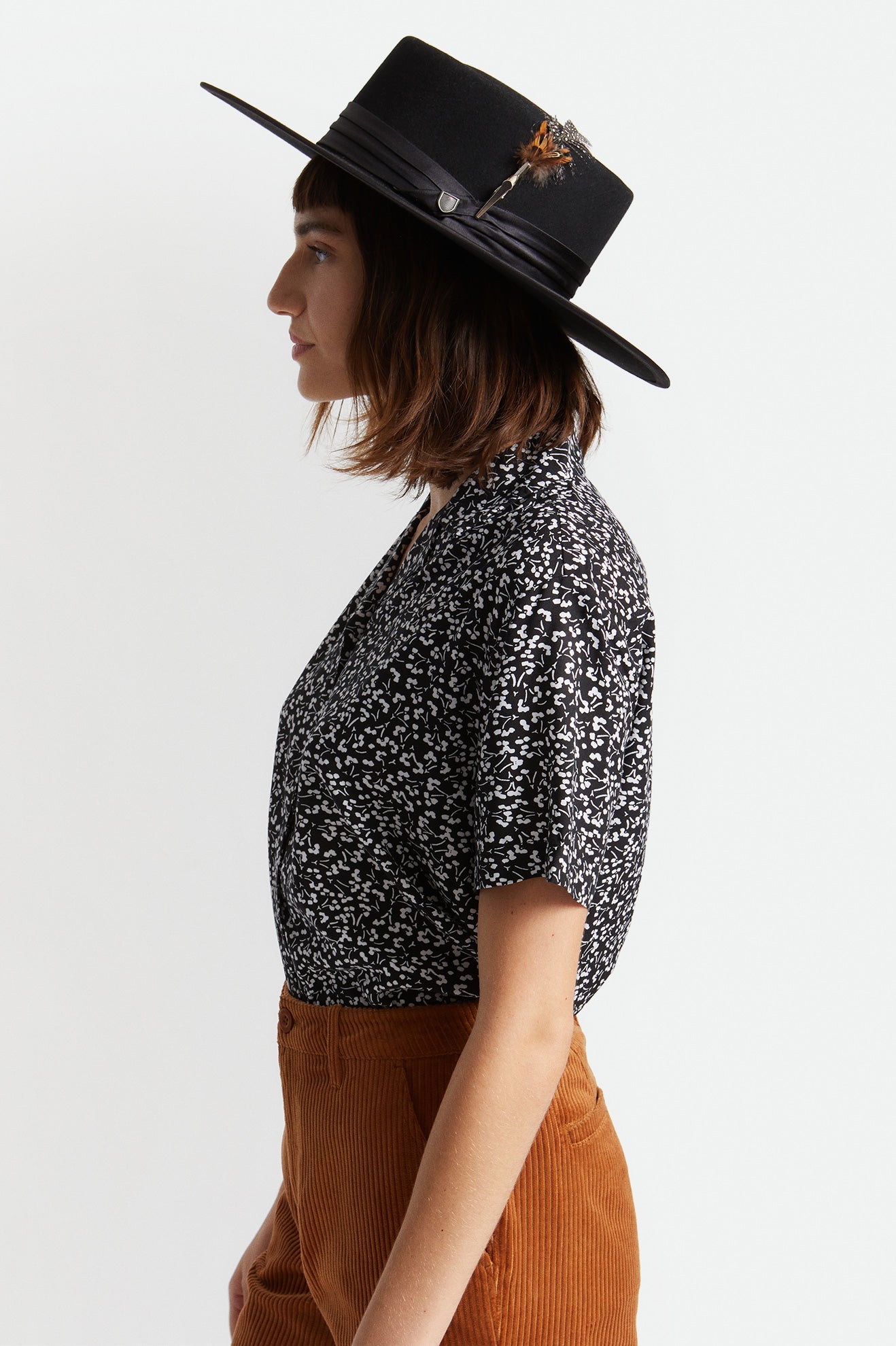 Amarillo Fedora - Black