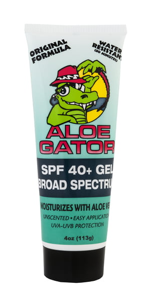 Aloe Gator 4oz SPF 40 Plus Gel Sunscreen