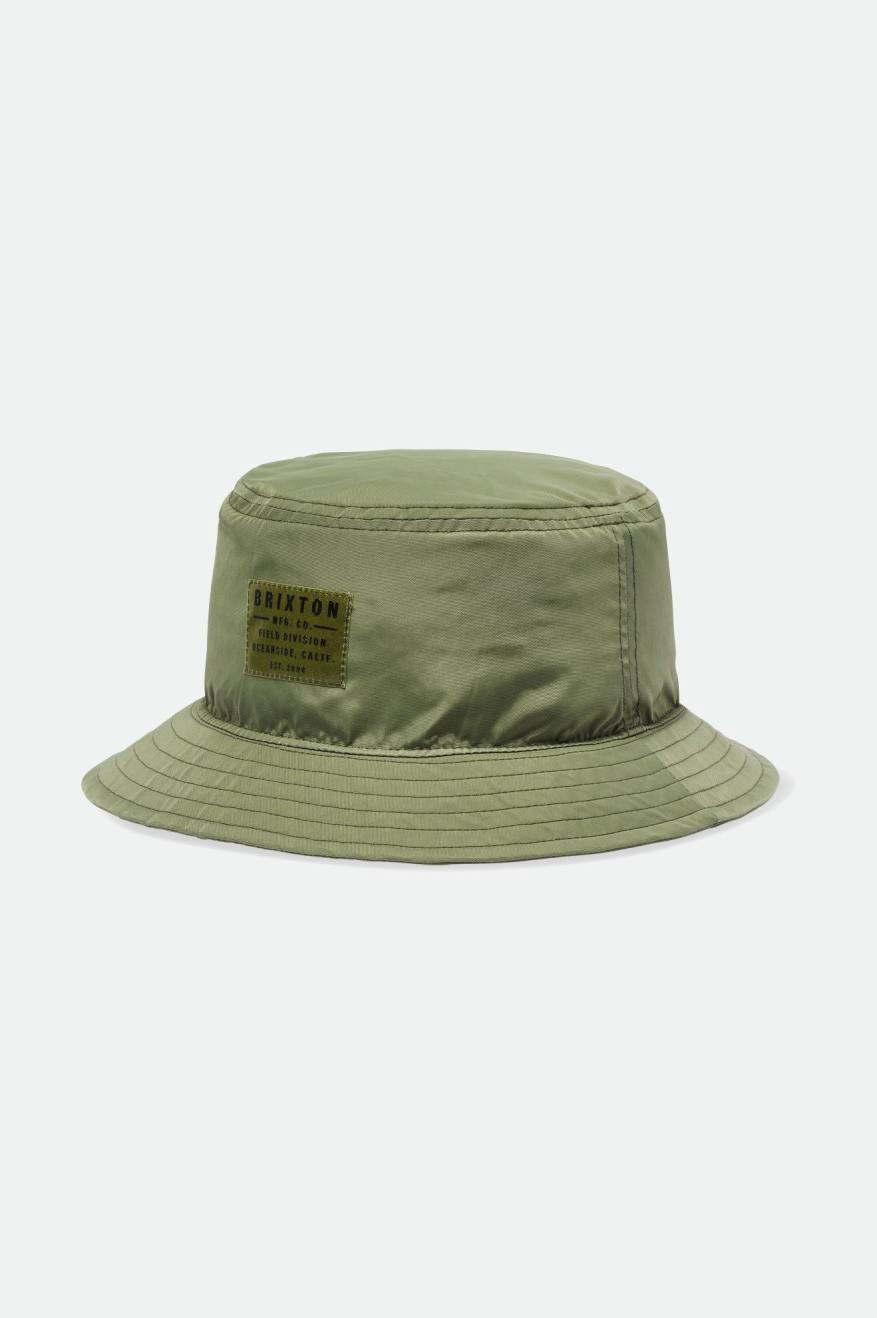 Vintage Nylon Packable Bucket Hat - Olive Surplus