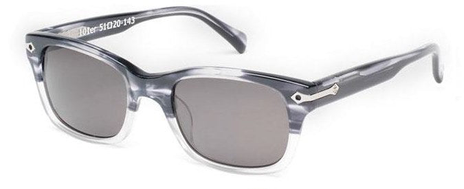 Tres Noir The 101er Smoke Lens Sunglasses
