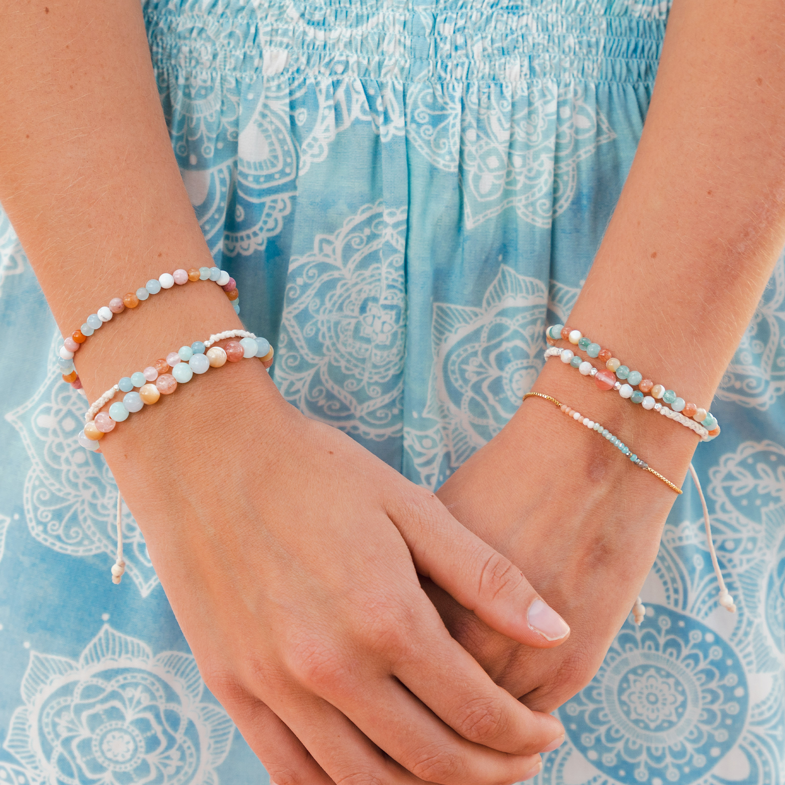 Balance + Growth 4mm Healing Bracelet