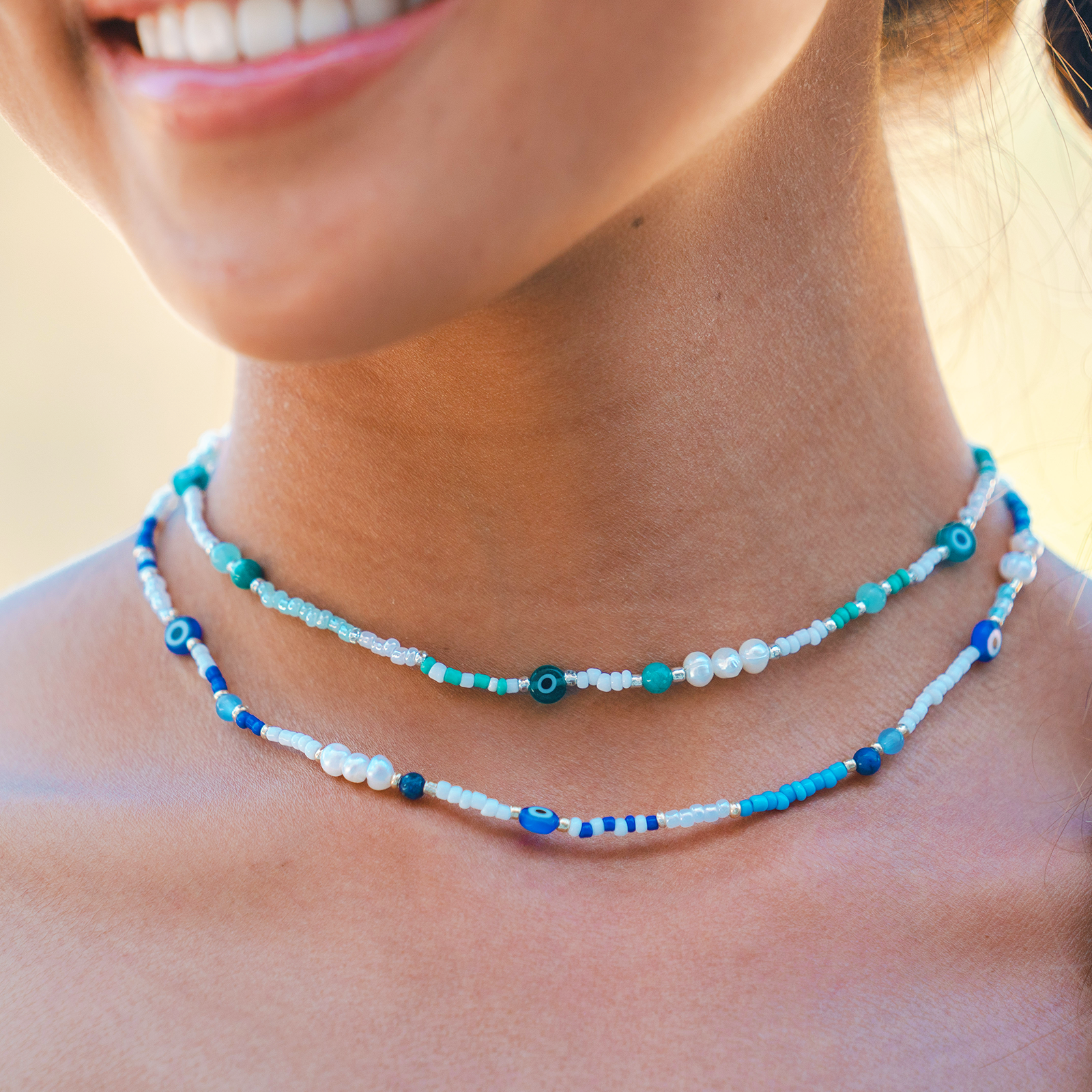 Karma + Faith Evil Eye Necklace