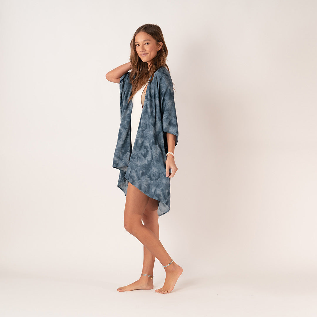 Pampa Point Kimono Cover Up