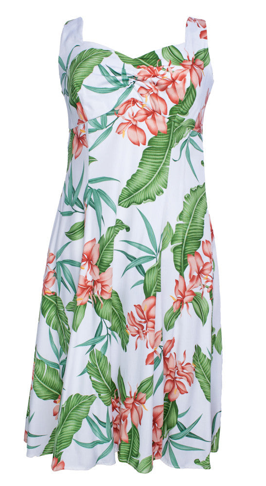 Ginger Shadow H Strap Princess Line Hawaiian Dress