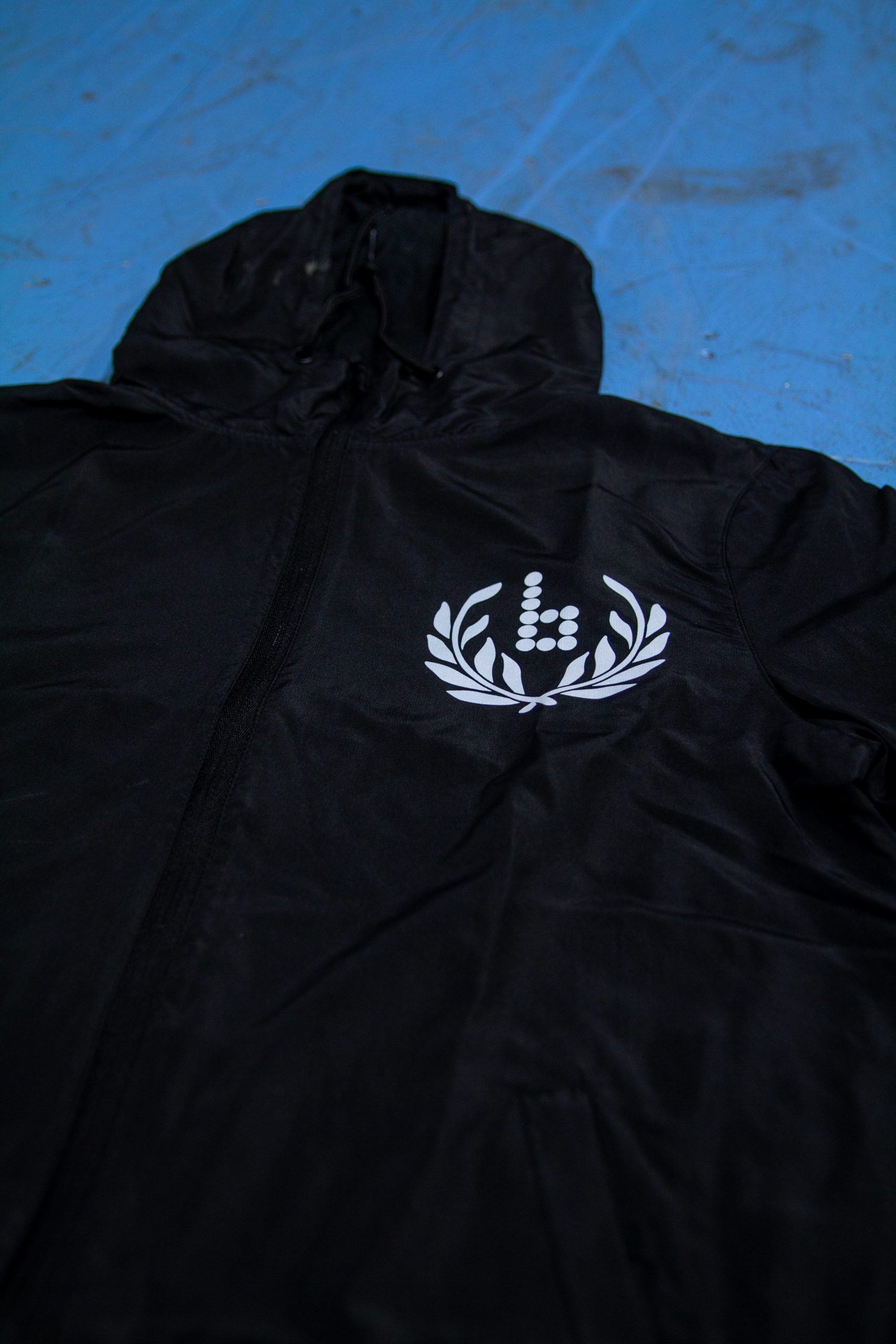 Black Windbreaker Jacket
