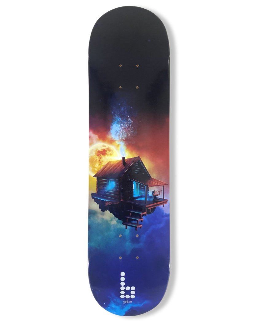 Dreamer Series: Cabin In The Sky Skateboard Deck